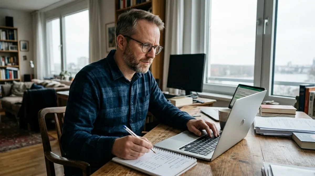 Selbstständige schickt Umsatzsteuer-Voranmeldung über die ELSTER-App in München ab